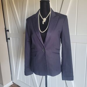 Forever 21 Navy Single-Button Women's Blazer